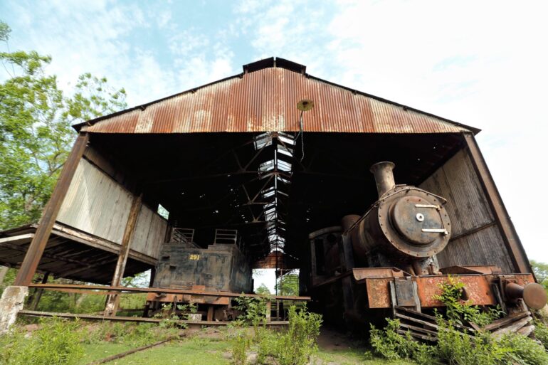 San Salvador Train Station, Paraguay