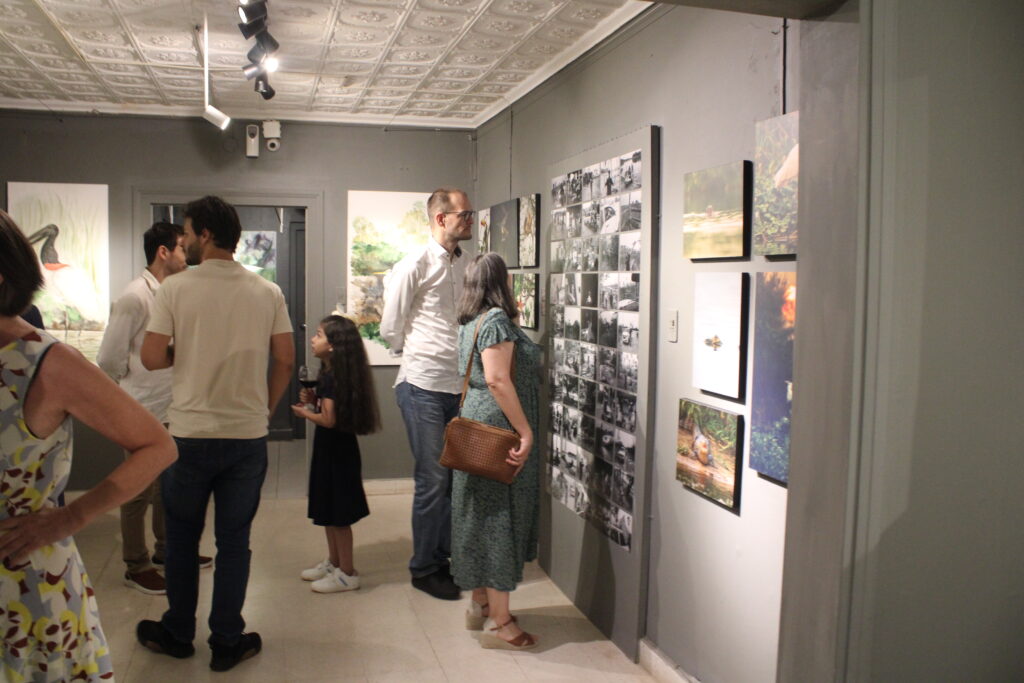 Visitors at the Gallery.