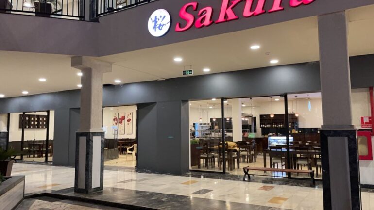 Sakura, a restaurant in Ciudad del Este.