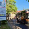 Bus detours in Asuncion