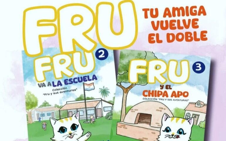 Estela Asilvera's Fru the cat is getting famous quickly!