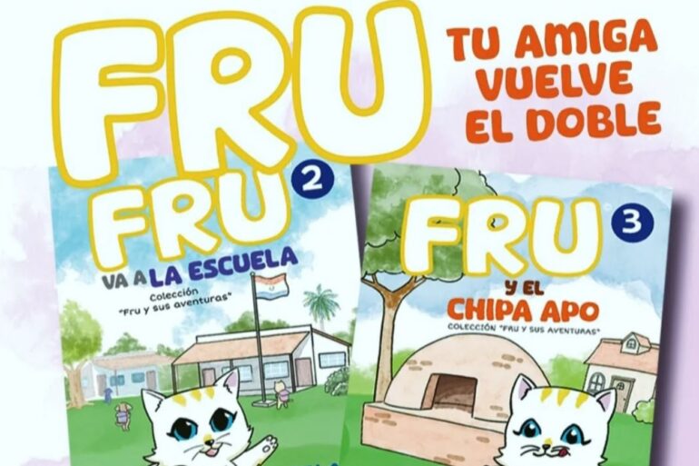 Estela Asilvera's Fru the cat is getting famous quickly!