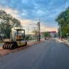 The new section of road on Marshal López