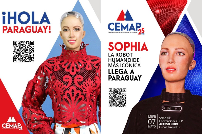 Sophia the Robot.