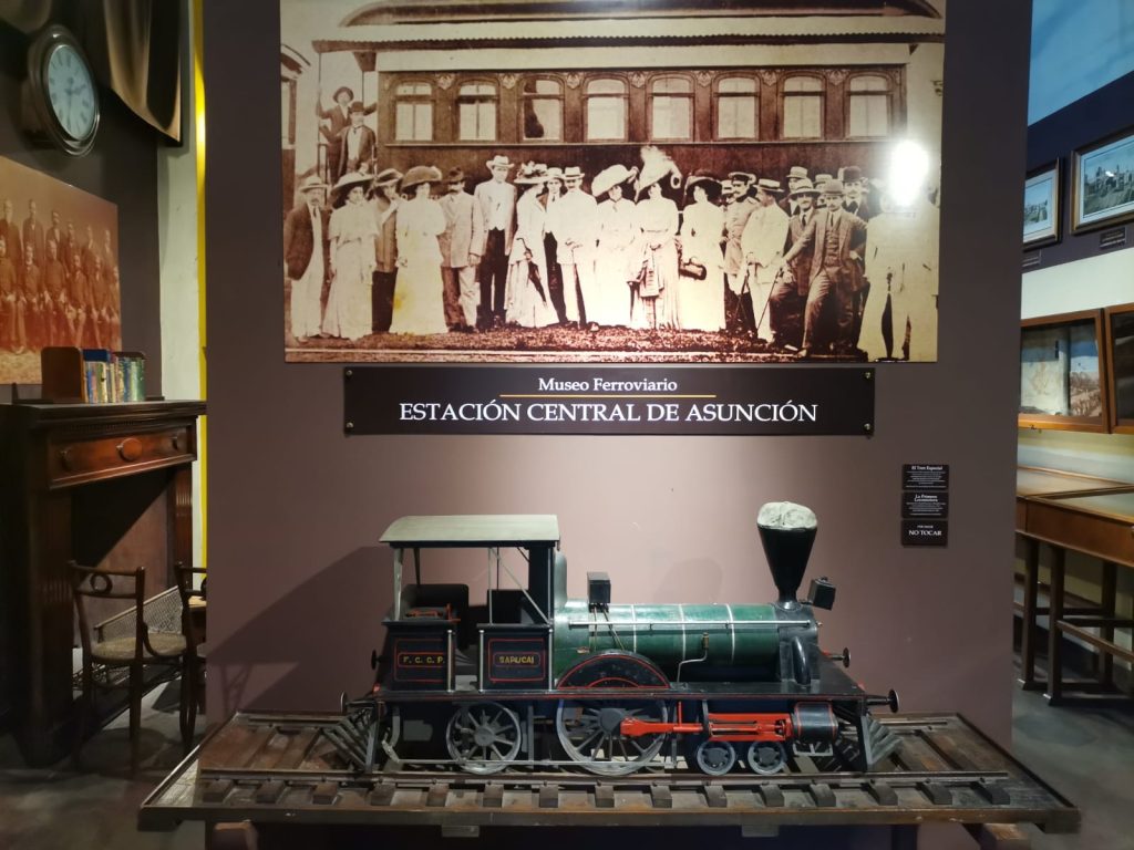 Elements on display at the Museum of the Central Railway Station.