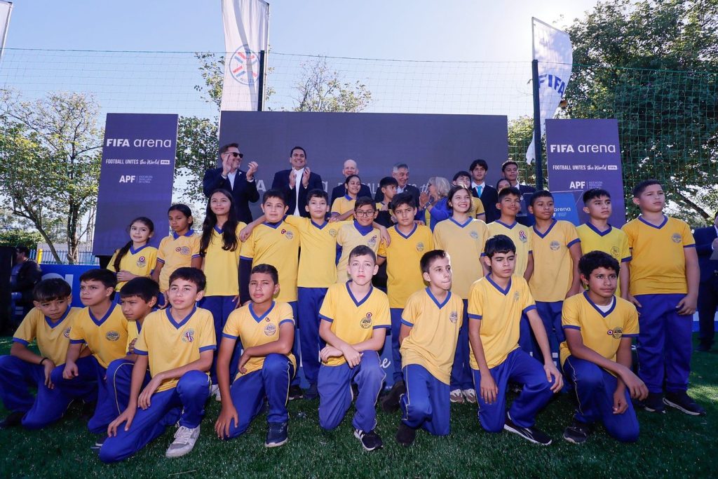 FIFA Arena project presented to students.
