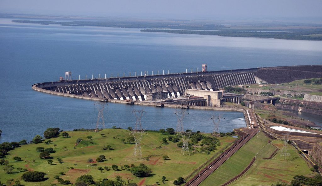 Itaipu has started to install floating solar plant.