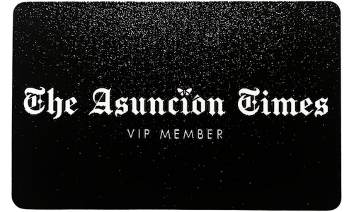 Asuncion Times VIP Card - Front