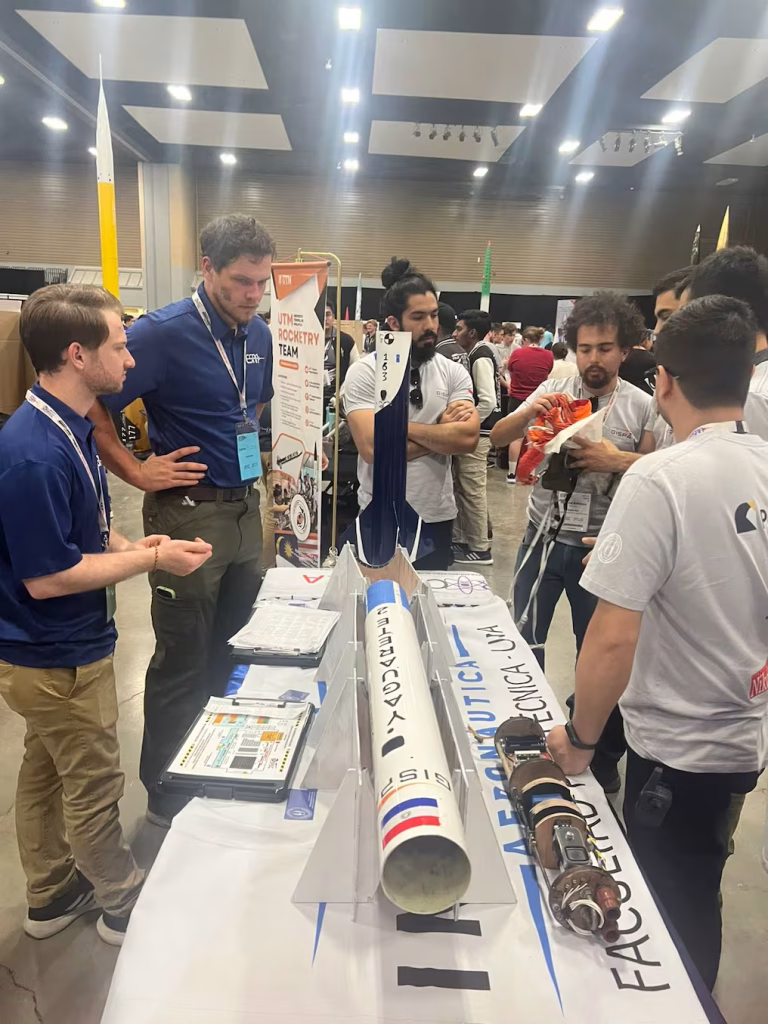 The GISPA student break the sound barrier with their engineering skills.