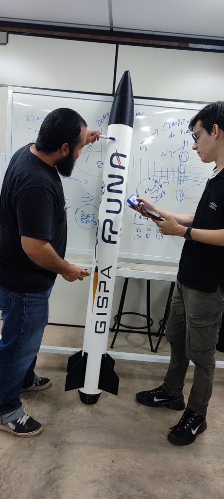 The GISPA student break the sound barrier with their engineering skills.
