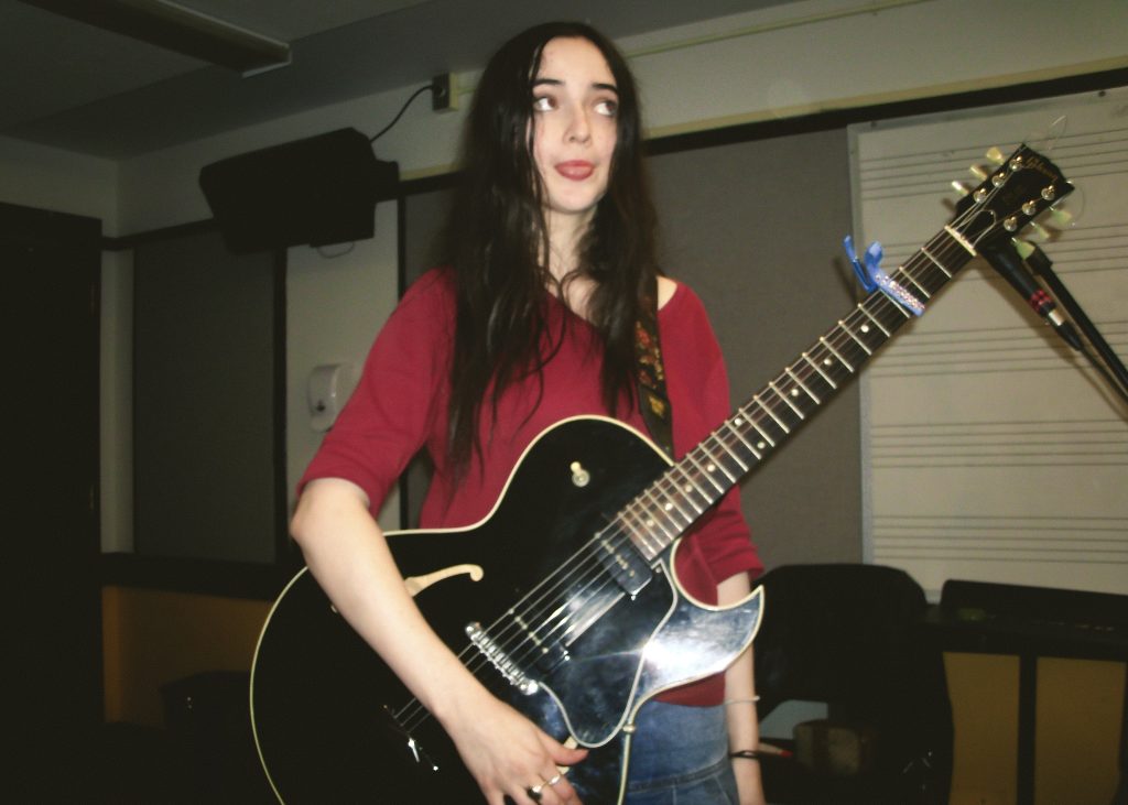Singer-songrwriter Ana Blosset.