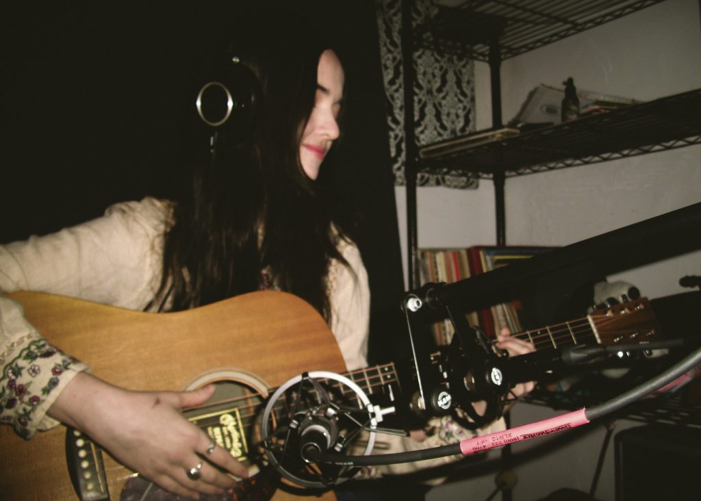 Singer-songrwriter Ana Blosset.