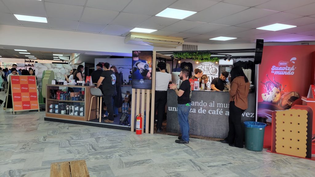 Interior scene of the Asu Coffee Fest.
