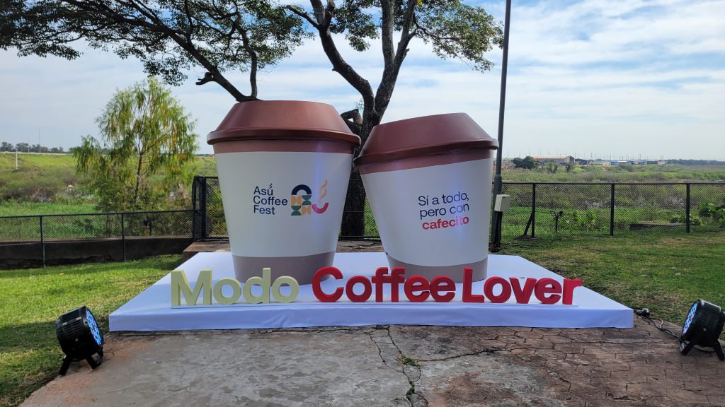 Exterior scene of the Asu Coffee Fest.