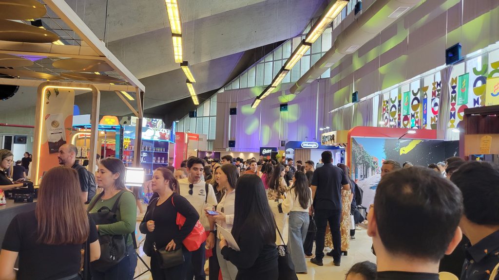 Interior scene of the event.