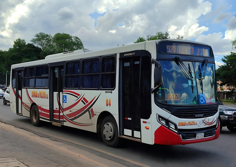 Bus in Asunción
