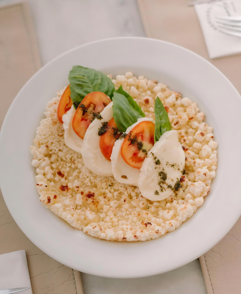 Food that Casa Clari offers.