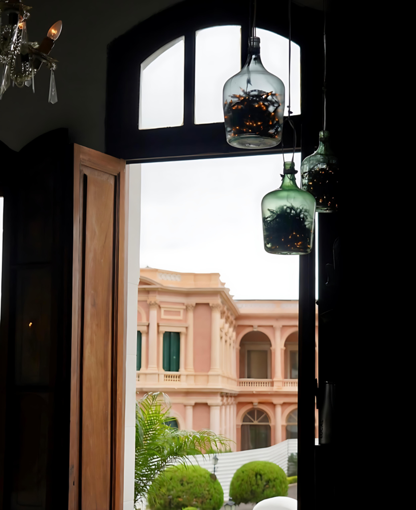 View from the restaurant.