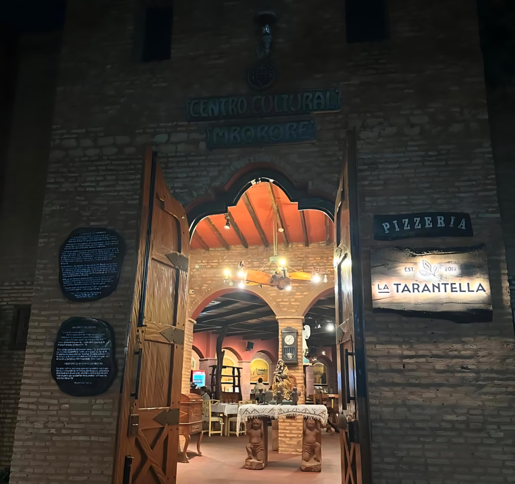 La Tarantella's locations.
