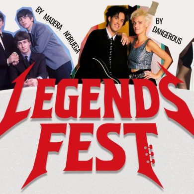 Official lineup for Legends Fest in Asunción featuring the music of Queen, The Beatles, Amy Winehouse, and Roxette.