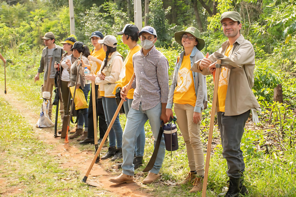 Volunteers.