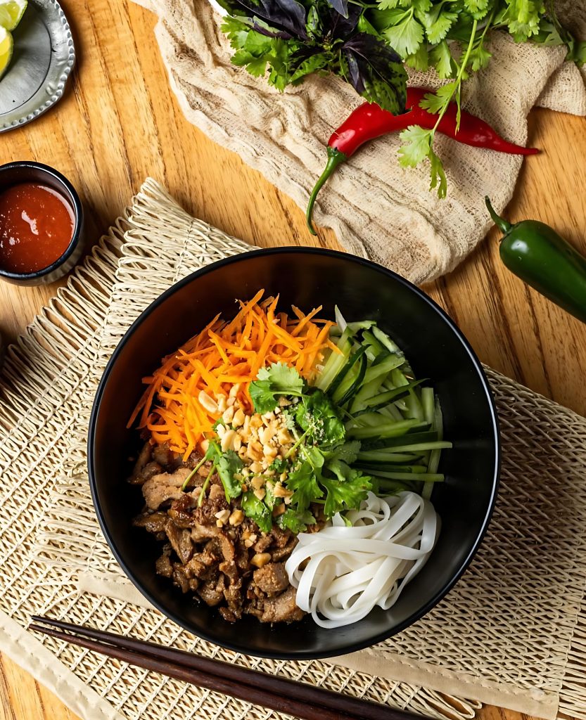 Food offered at Pho Noodle Bar.