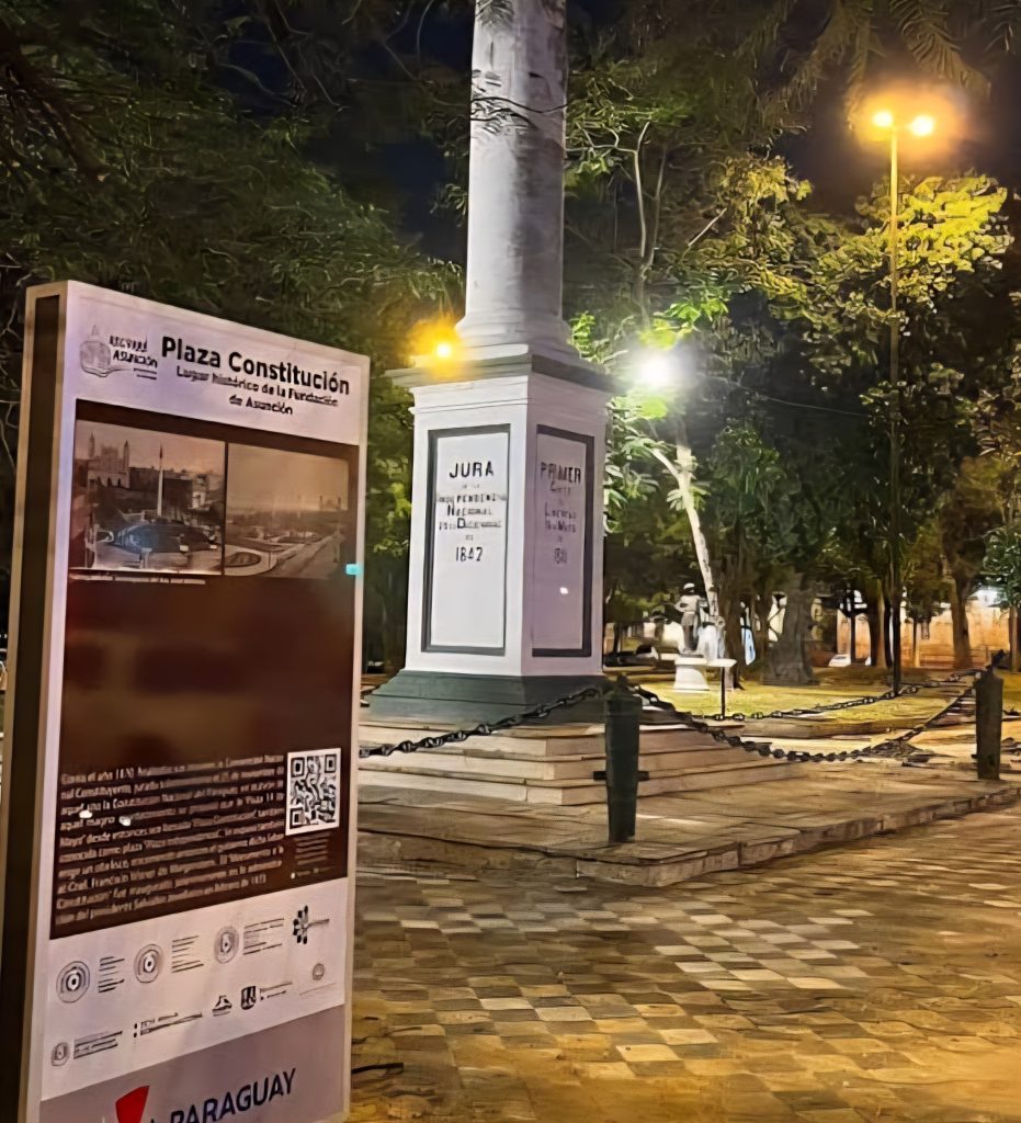 One of the places related to masonry in Paraguay.