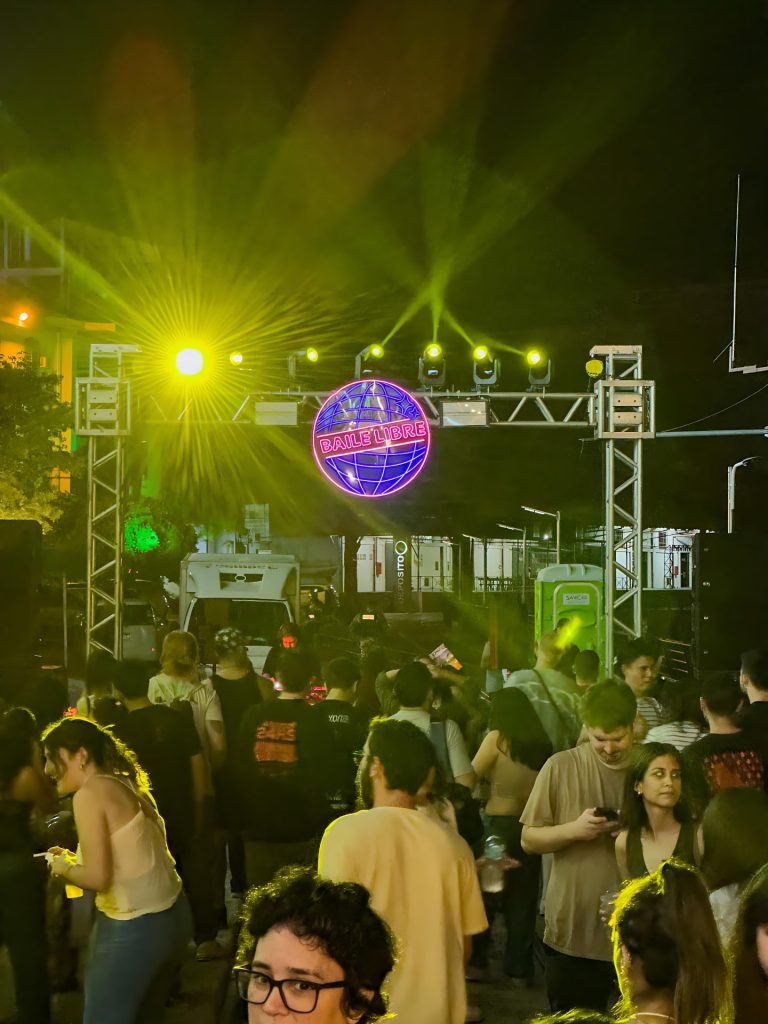 Music at Baile Libre.