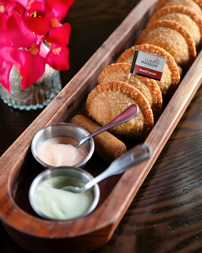 Food from I Love Paraguay.