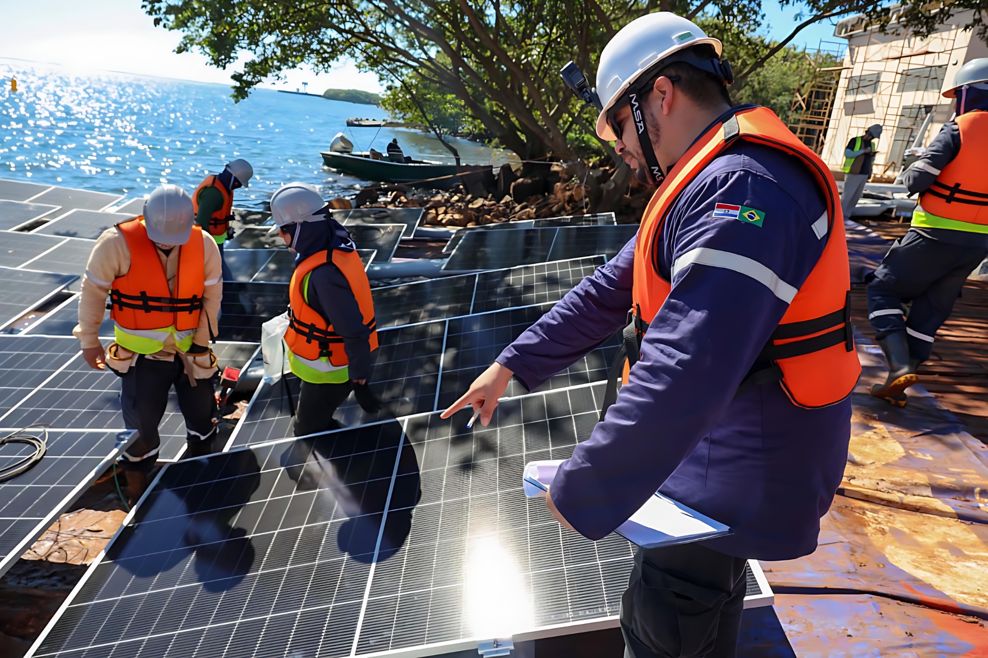 Itaipú Advances Towards The Future Of Energy With Floating Solar Plant Installation