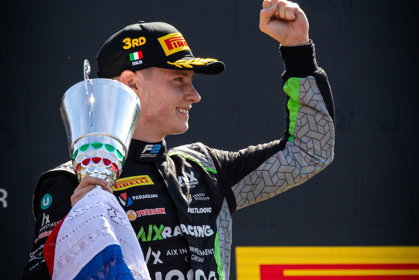 Double Podium Finish In Monza For Paraguayan Driver Prodigy Joshua Dürksen