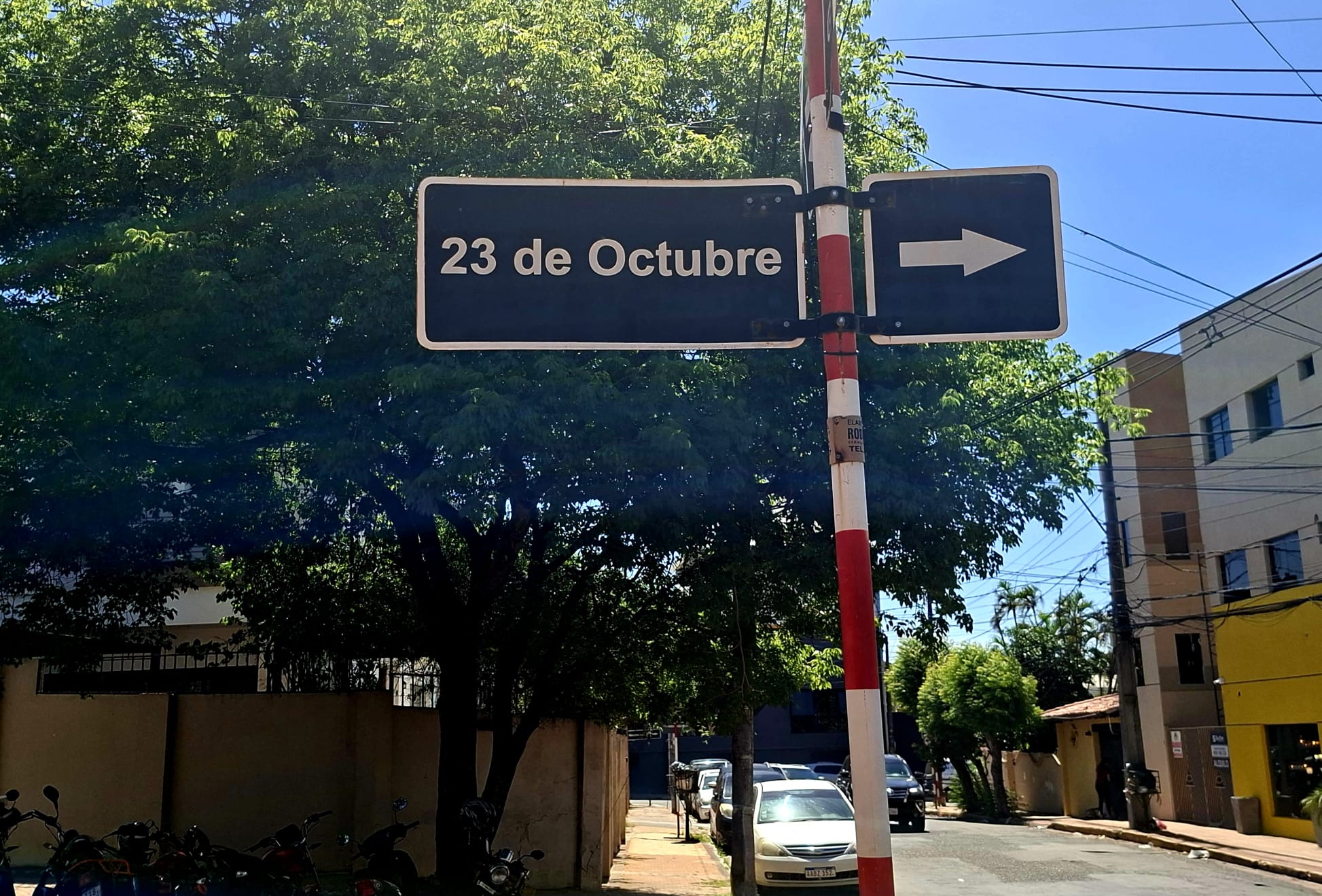 Asunción’s 23 October Street: A Tribute To Student Bravery And Tragedy