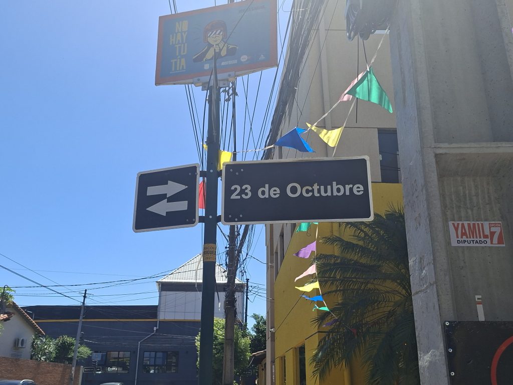 23 October Street.