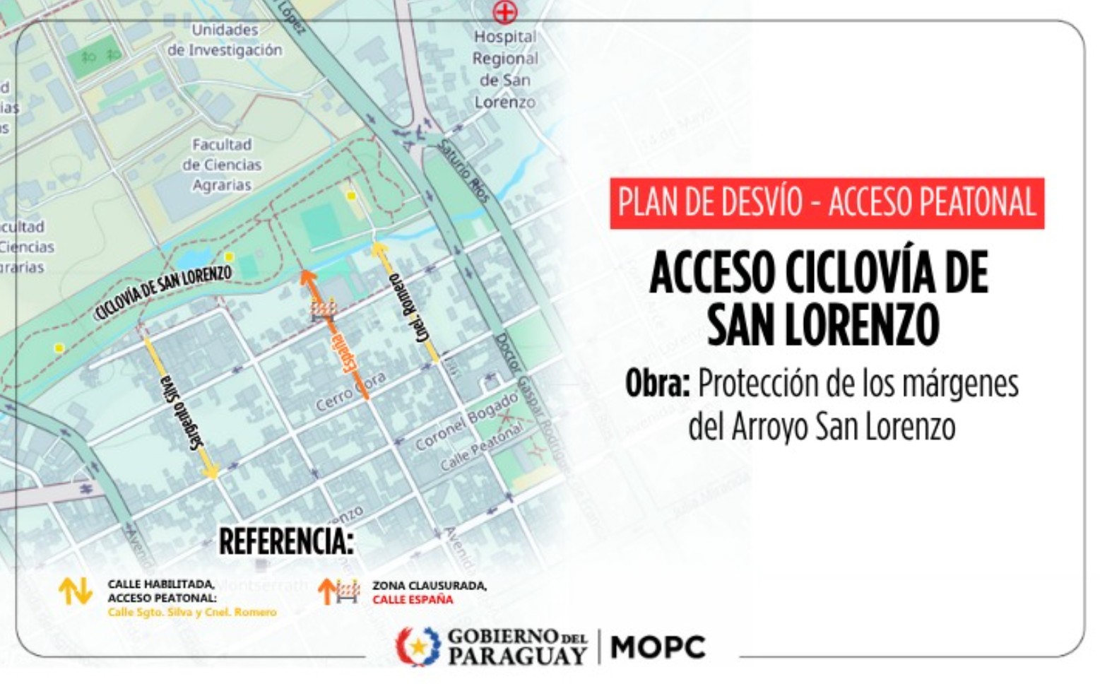 Temporary Bridge Removal In San Lorenzo: Alternative Routes For Bike Path Users