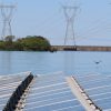 first floating solar plant