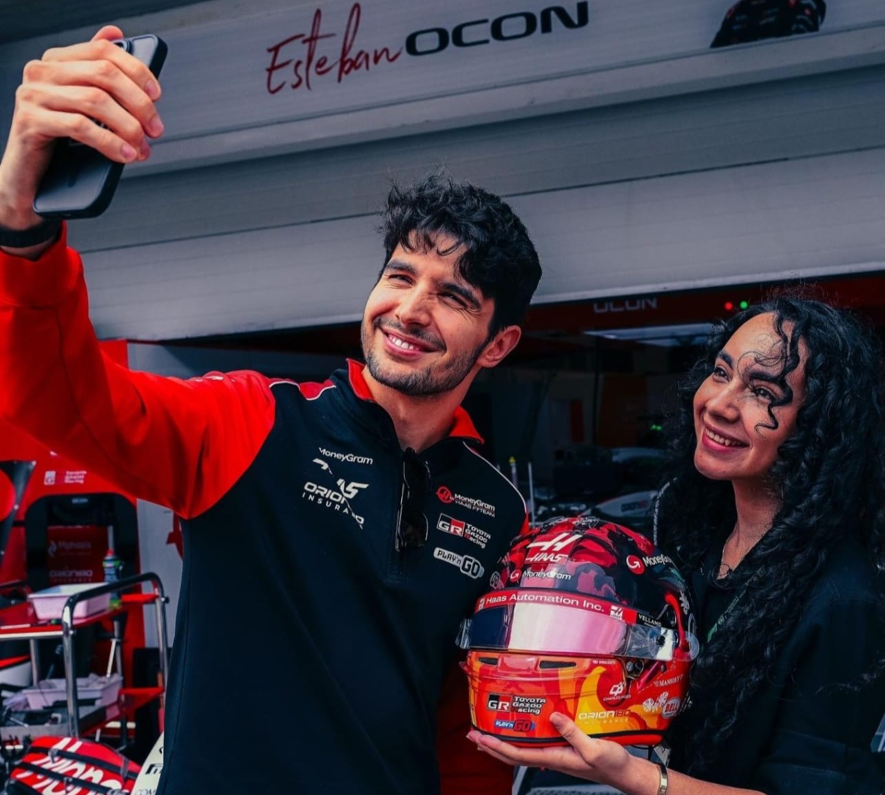 Fernanda Lezcano Wins Esteban Ocon Helmet Contest, F1 Driver Flies Paraguayan Student To Brazilian GP
