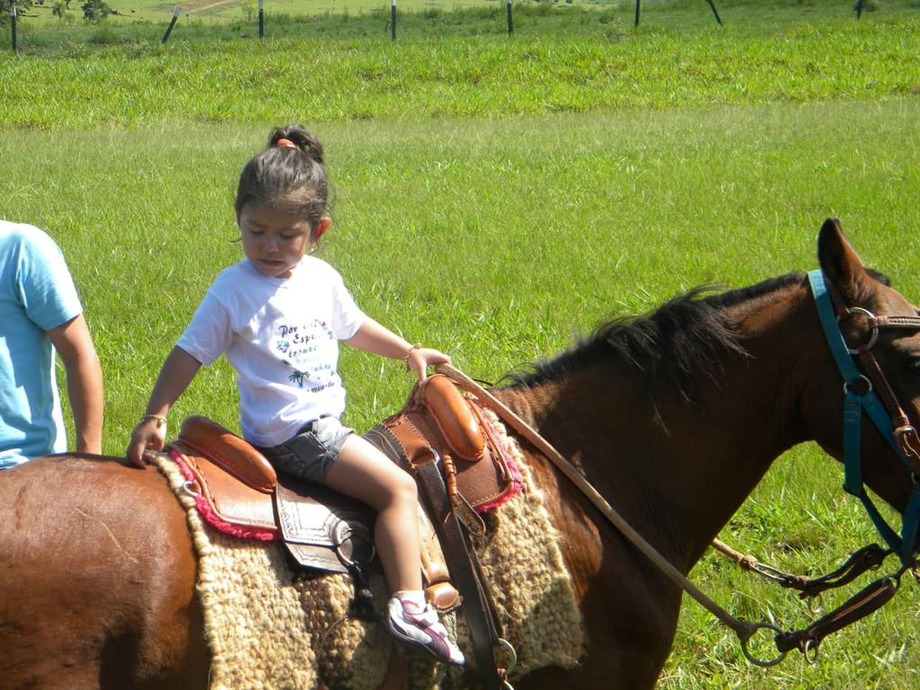 Apart from music, she has a passion for roping.