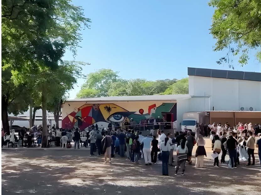 Migration line for residency.