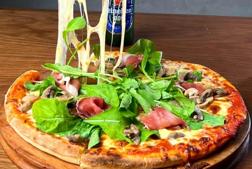 Pizza of Amsterdam Pool Bar.