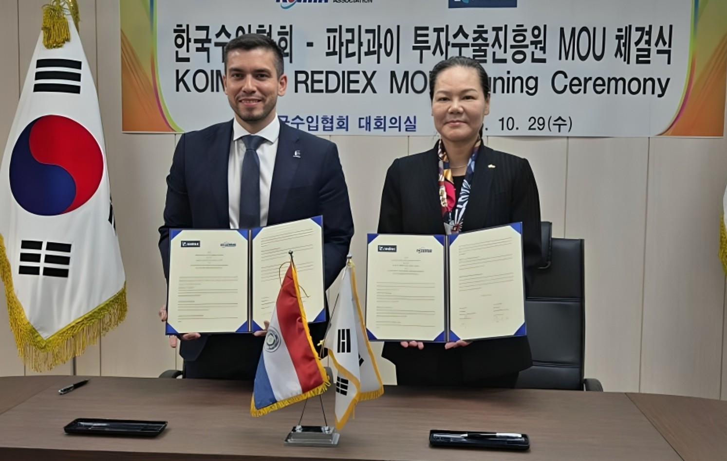 Korea-Paraguay Partnership Elevated With Fresh KOIMA-Rediex Pact