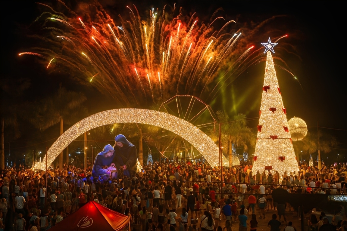 The Heart Of Ciudad Del Este Lights Up For Christmas 2025
