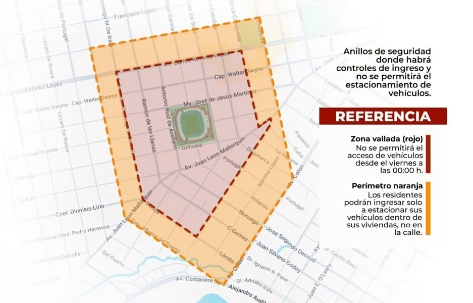 Asunción Gears Up For Copa Sudamericana Final With Major Traffic Operation