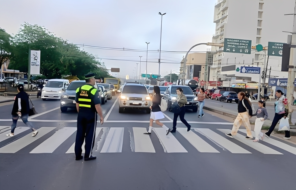 Asunción Steps Up Road Safety Measures Ahead of Year-End Celebrations