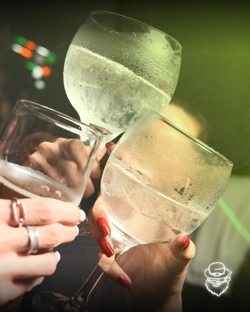 Drinks offered at the establishment.