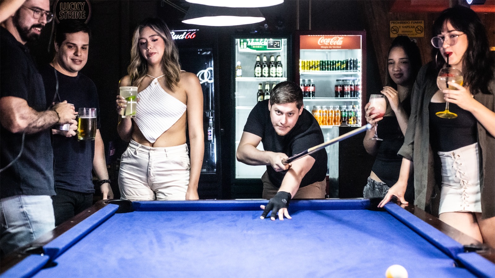 Pool House In Asunción: Play Pool, Sing Karaoke, And Watch Drink Prices Rise And Fall Live