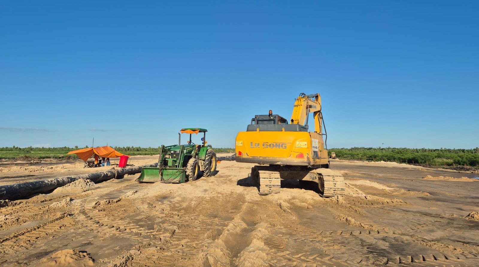 Construction For The Bioceanic Bridge Access Road In Paraguay Begins