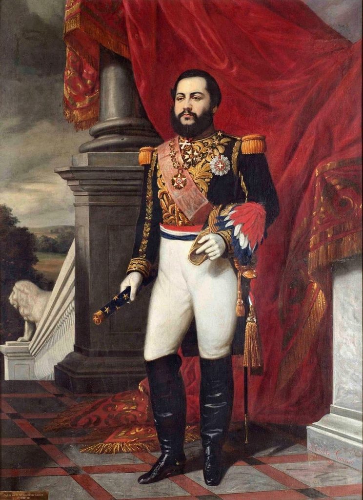Marshal Fransicco Solano López, killed on March 1, 1870