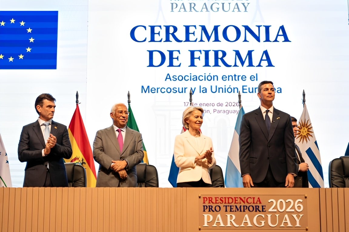 EU-Mercosur Trade Deal Signed In Paraguay After 25 Years Of Negotiations