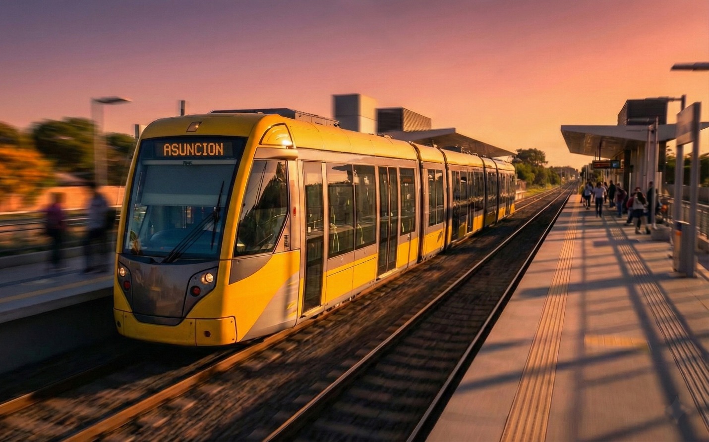 Asunción Commuter Train Project Unveils Nine-Station Route Through Capital