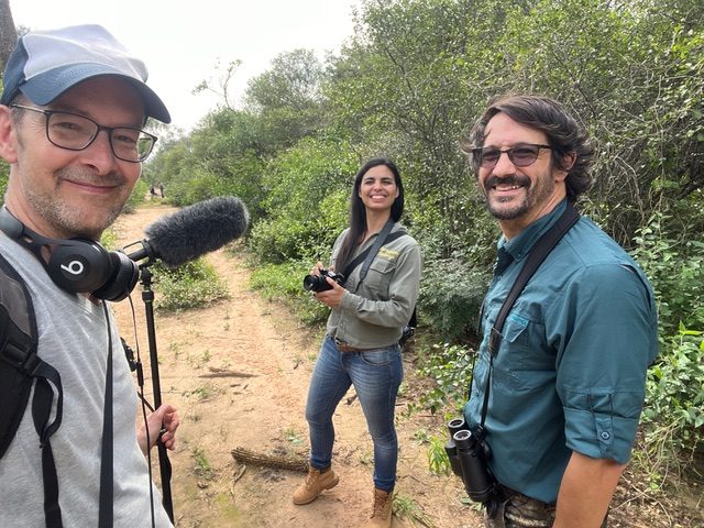 Christopher Zahlten and the documentaries' crew.